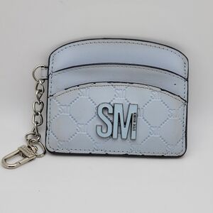 Steve Madden Light Blue Card Holder
